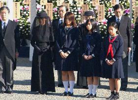 (4)Prince Takamado's funeral held in Tokyo
